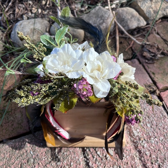 Floral & Feather Headband - Picture 6 of 15